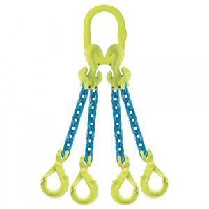 Строп цепной четырехветвевой 4СЦ 8,4 т, 5,5 м, 10 класс, GrabiQ TG4-GBK — фото превью