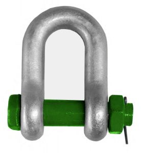 Скоба прямая с болтом и гайкой G-4153 Green Pin SAK47SL г/п 4,75 т — фото превью
