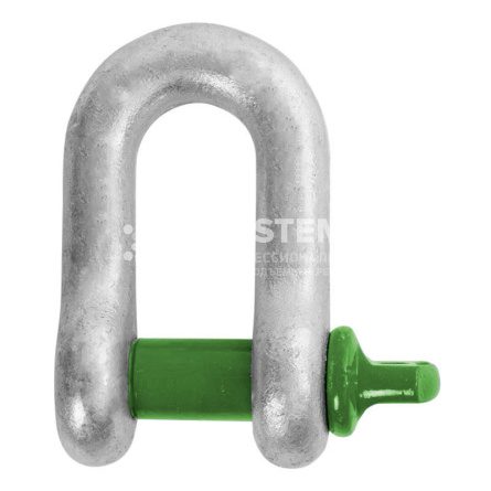 Скоба прямая со штифтом G-4151 Green Pin SAK03S г/п 0,33 т - основное фото