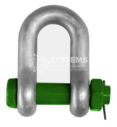 Скоба прямая с болтом и гайкой G-4153 Green Pin SAK95SL г/п 9,5 т - основное фото