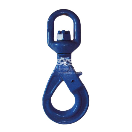 Крюк самозакрывающийся с вертлюгом Haklift VAKAL1010 г/п 4 т, 10 класс - основное фото